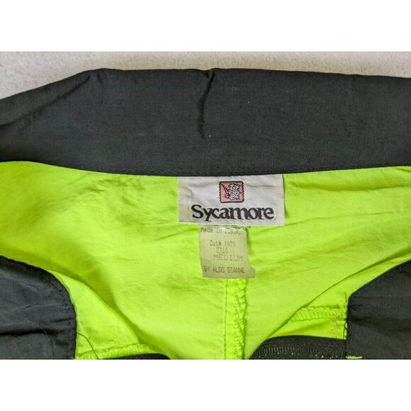 Sycamore Women's Jacket Hi Vis Bright Yellow-Green Windbreaker Jacket Size Med - Picture 6 of 15